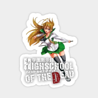 High School of the Dead (HOTD) - Rei Sticker